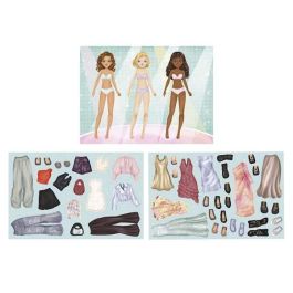 Apli Juego Magnético Fashion Show: Crea Looks de Diseñadora con 42 Piezas (Edad 3+ Años)