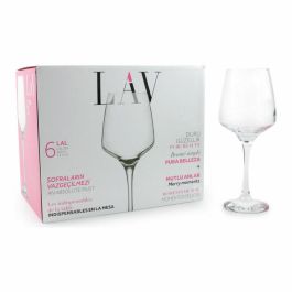 Set de 6 copas para vino y agua 400 cc - Lav (4 Cajas) Set de 6 copas para vino y agua 400 cc - Lav (4 Cajas)