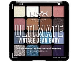NYX PROFESSIONAL MAKE UP Paleta de Sombras Ultimate Vintage Jean Baby 16 sombras x 0.8 gr Precio: 19.49999942. SKU: B1CMCLM2PB