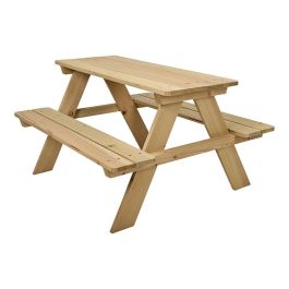 Mesa de pícnic madera infantil Precio: 63.50000019. SKU: B19DELXC2D