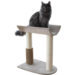 Kerbl 1700728369900 Árbol para gatos con ambiente topo 49 x 35 x 56 cm Sisal
