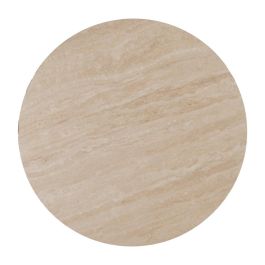 Mesa Centro Beige Piedra Mdf Decoración 70 X 70 X 38,50 cm