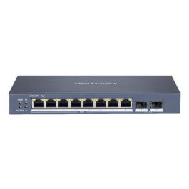 Hikvision Switch PoE Smart Gestionable 8 Puertos Gigabit Ethernet + 2 SFP Fibra Óptica, IEEE 802.3at/af, Extensor 300m, PoE Watchdog Precio: 220.35552. SKU: B18YQ98KWJ