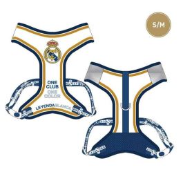 Real Madrid Arnés para Perros Talla S-M Color Azul Real Madrid Arnés para Perros Talla S-M Color Azul