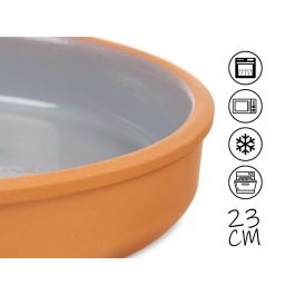Cazuela Barro 23 Cm Color Gris La Dehesa (10 Unidades) Cazuela Barro 23 Cm Color Gris La Dehesa (10 Unidades)