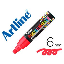 Rotulador Artline Poster Marker Epp-6-Roj Punta Redonda 6 mm Color Rojo Precio: 5.4449996128. SKU: B17ZYNP7JV