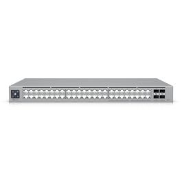 Ubiquiti UniFi Switch Enterprise XG 24 PoE 48 Puertos: 32 GbE, 16 2.5 GbE RJ45, 4 SFP+ 10G, Pantalla LCM, 224 Gbps