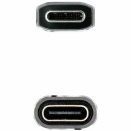 Cable USB NANOCABLE USB 3.2 GEN2x2 100W C/M-H Negro 1,5 m