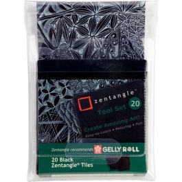 Talens Sakura Zentangle Tool Set - 20 Tarjetas 89x89 mm Negro Precio: 12.50000059. SKU: S8418327