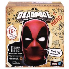 Hasbro AUC5010993697069 Cabeza Interactiva Deadpool Marvel - Se Mueve, Habla, App, +600 Sonidos y Frases, Coleccionable Adultos Hasbro AUC5010993697069 Cabeza Interactiva Deadpool Marvel - Se Mueve, Habla, App, +600 Sonidos y Frases, Coleccionable Adultos