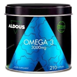 ALDOUS BIO Omega 3 Aceite de Pescado 3000 mg 210 Cápsulas Blandas ALDOUS BIO Omega 3 Aceite de Pescado 3000 mg 210 Cápsulas Blandas Precio: 26.4999999. SKU: B16XQ85JH7