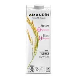 AMANDIN Bebida Vegetal de Arroz 0% Azúcares Añadidos 1L Pack 6 Unidades Bio Precio: 6.5000001. SKU: B1DGSKZ2TL
