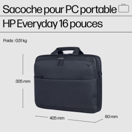 HP Bolsa para Portátil 16 pulgadas Everyday Odyssey Gris Duradera para Proteger y Organizar, Hecha con Materiales Reciclados HP Bolsa para Portátil 16 pulgadas Everyday Odyssey Gris Duradera para Proteger y Organizar, Hecha con Materiales Reciclados