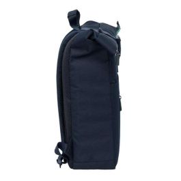Safta Mochila Solapa Real Madrid 2ª Equipación 25/26 para Portátil 15.6'' (28x42x13cm)