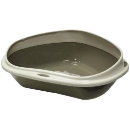 Caja de arena AIME Corner + Rim - 58 x 48 x 20.5 cm - Para gatos Caja de arena AIME Corner + Rim - 58 x 48 x 20.5 cm - Para gatos