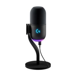 Logitech 988000569 Micrófono para Juegos Yeti GX Streaming RGB Dinámico LIGHTSYNC para PC/MAC - Negro Precio: 152.58999998. SKU: B18KDDE6TW