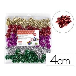 Liderpapel Lazos Fantasía Pequeños Metalizados Colores Surtidos Precio: 6.50000021. SKU: B1H5S4SYBN