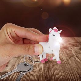 Llavero Unicornio Con Luz-Sonido Mister Gadget