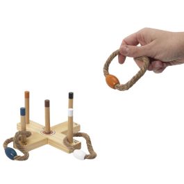 Juego Lanzar Anillas Madera Mister Gadget