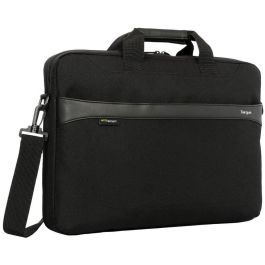 Targus GeoLite Funda Slip Case para Portátil 14" Negro, Resistente al Agua, Asa, Correa Hombro, Bolsillo Frontal, Reciclado