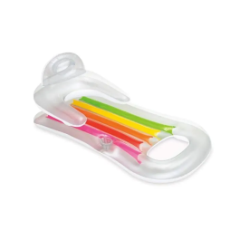 Intex Colchoneta Sillón con Posa Vasos 160x85 cm - Modelos Surtidos