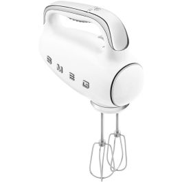 Smeg HMF01WHEU Batidora de Mano, Diseño Retro Años 50, Color Crema