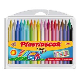 Plastidecor Ceras Kids Colores Surtidos Estuche 36 Unidades Precio: 9.5000004. SKU: S8415559