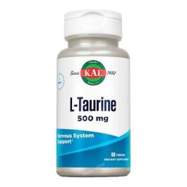 KAL L-Taurina 500Mg. 60 Comprimidos Precio: 12.5900005. SKU: B137S5CLKP
