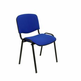 Piqueras y Crespo Pack de 4 Sillas Fijas Apilables Tapizadas en Tela ARAN Color Azul - Respaldo y Asiento Ergonómicos Precio: 167.49999992. SKU: S5703664