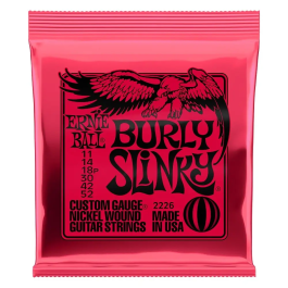 ERNIEBALL Juego Cuerdas Guitarra Eléctrica Slinky Burly 11-52