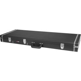GATOR Estuche Rígido Deluxe para Guitarra Eléctrica Explorer, Negro, Forro Suave y Resistente, Máxima Protección