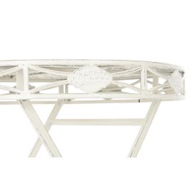 Mesa Comedor Terraza Y Jardin DKD Home Decor Blanco 70 x 73 x 70 cm Mesa Comedor Terraza Y Jardin DKD Home Decor Blanco 70 x 73 x 70 cm