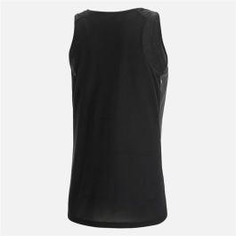 Camiseta para Mujer sin Mangas Macron Start Cb Negro Pádel XL