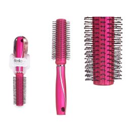 Cepillo para Cabello Rizo Fucsia Siliconado Berilo - 4x24x4 cm (24 Unidades) Precio: 37.50000056. SKU: B14V3GJY5M