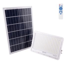 Proyector LED Solar 300W 6500K Panel: 6V/25W Batería: 3,2V/20000MaH Control Remoto [HO-SOLARFL-300W-02] Precio: 68.5899995. SKU: B12SQ9G8J8
