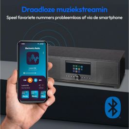 MEDION MED4061275196573 Sistema Todo en Uno Radio Internet DAB/FM CD Sonido 2.1 80W RMS