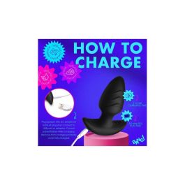 Plug Anal XR Negro (7,6 cm)