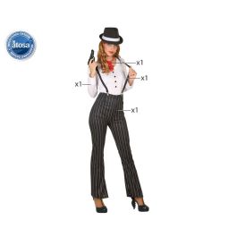 Disfraz Gangster Mujer Adulto XL Disfraz Gangster Mujer Adulto XL