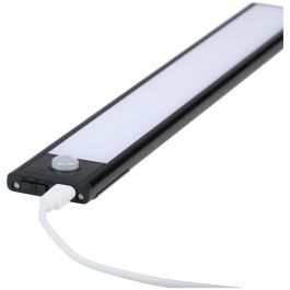 Grundig Regleta LED Iluminación de Armario 48 LED, 85 lm, Batería USB-C Recargable con Sensor de Movimiento, 30 x 4 x 0,9 cm Grundig Regleta LED Iluminación de Armario 48 LED, 85 lm, Batería USB-C Recargable con Sensor de Movimiento, 30 x 4 x 0,9 cm
