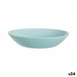 Plato Hondo Luminarc Pampille Turquesa Vidrio (20 cm) (24 Unidades) Precio: 58.68999972. SKU: S2707293