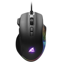 Sharkoon SHARK Force 3 Ratón Gaming Óptico USB Tipo A para Mano Derecha, 12800 DPI, 8 Botones, Iluminación Multi, Cableado, Negro Precio: 17.5000001. SKU: B1J8HWAJP6