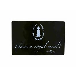 Tapete Trixie Have a royal meal Negro Plástico 44 × 28 cm