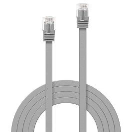 Lindy 5m Cat.6 U/UTP Flat Network Cable, Grey Lindy 5m Cat.6 U/UTP Flat Network Cable, Grey