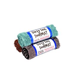 Dog Gone Smart Dirty Dog Doormat M 79*51 cm Azul Marino Alfombrilla para Perros Super Absorbente