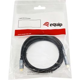 Equip 128357 Cable USB-C a USB-C 3.2 Gen 2, 2m, PD 100W, 4K/60Hz, 10Gbps, Negro