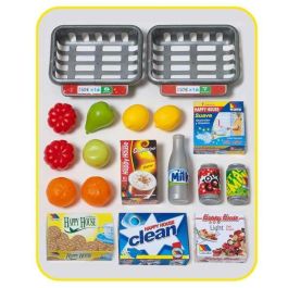 Molto Supermercado con 20 accesorios y carrito de la compra. Scanner con sonido. 103 cm