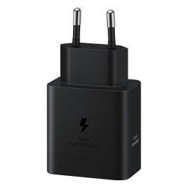 Samsung Cargador Super Rápido de 45W EP-T4511XBEGEU con Cable USB-C 1.8m, Tecnología Super Fast Charging 2.0, Color Negro