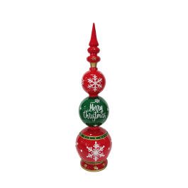 DKD Home Decor Figura Navidad Tradicional con LED integrado de Resina Rojo Verde, 30x30x109 cm (funciona con 3 pilas AA) Precio: 167.49999992. SKU: B1HFBGKJPP