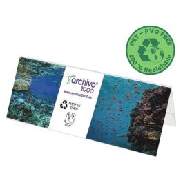 Archivo 2000 Portanombres de Sobremesa Flexible DIN A6 PET 100% Reciclable Transparente, ideal para Tráfico Intenso Precio: 1.5900005. SKU: B1BERRZJFD