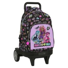 Mochila Escolar con Ruedas Monster High Creep Negro 33 X 45 X 22 cm Precio: 39.49999988. SKU: B1AYPPBWHV